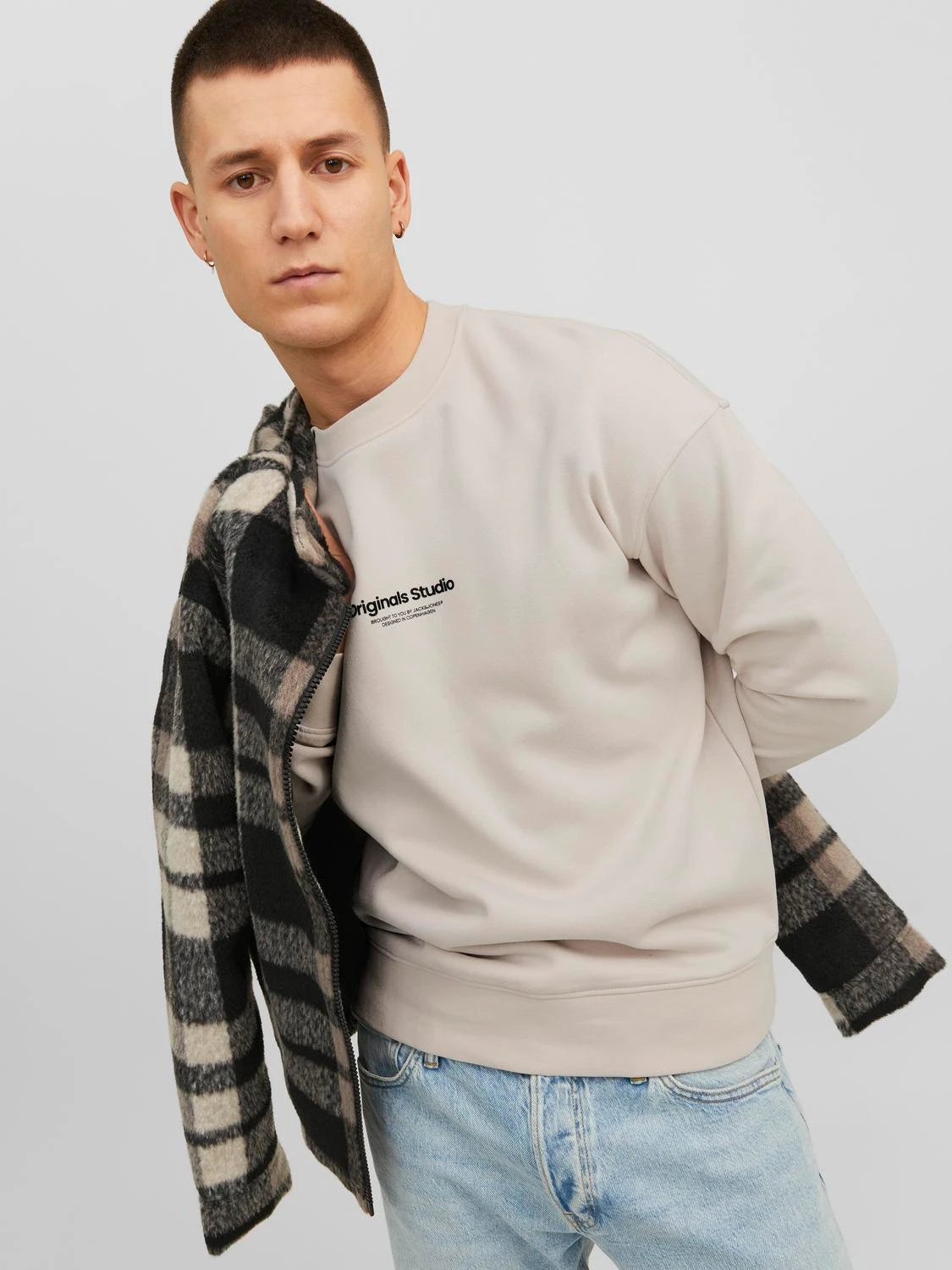 Sweatshirt Vesterbro, moonbeam