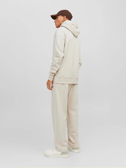 Sweat zip hood Vesterbro, moonbeam