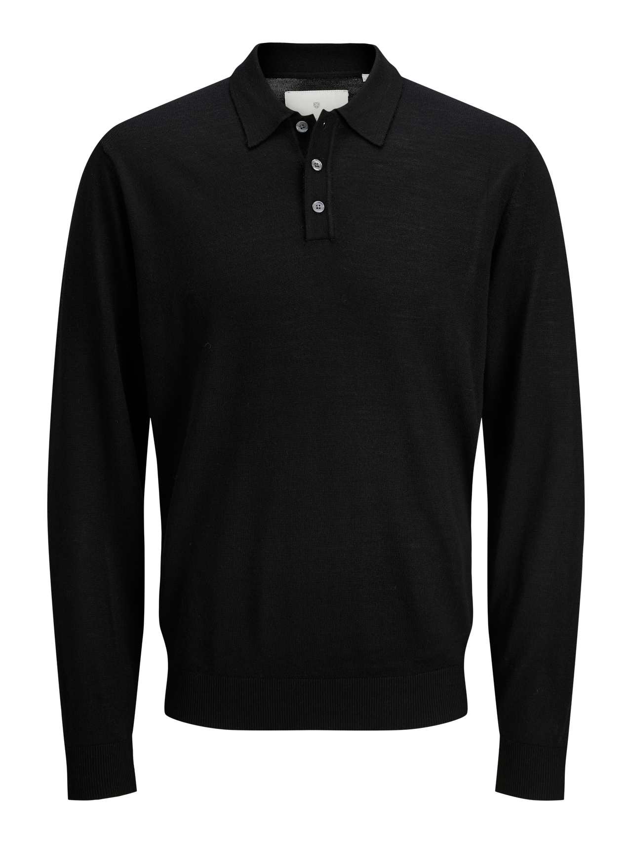 Merino knit polo