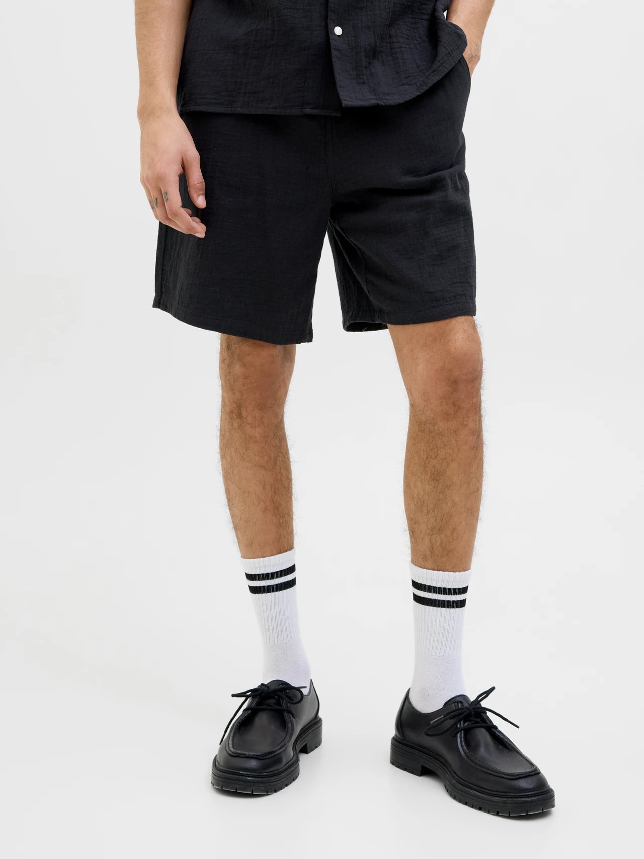 Shorts Jaiden patras jogger, black
