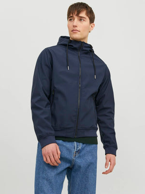 Jacka basic softshell, navy blazer