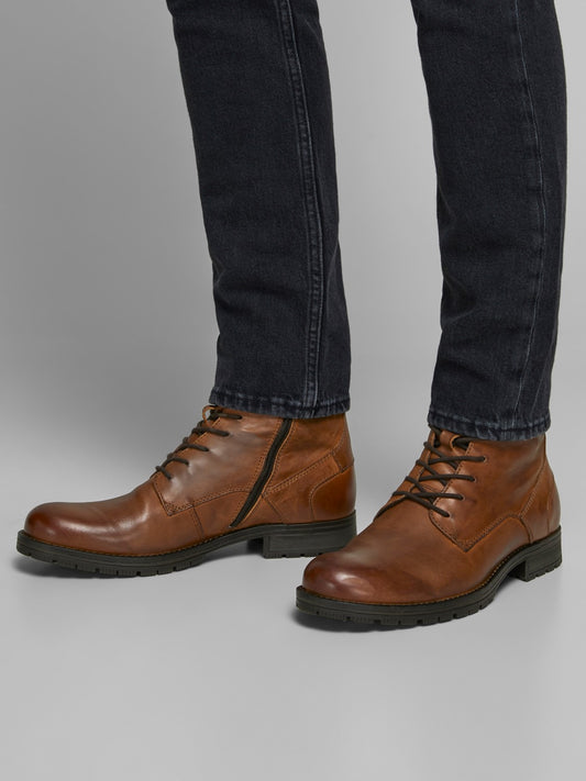 Boots Worca, cognac