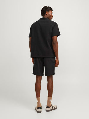 Shorts Jaiden crinkle, black