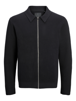 Cardigan Milano stitch, black