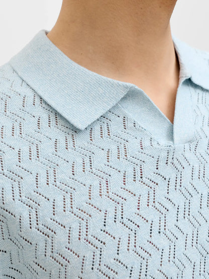 Polo Tyler knit split