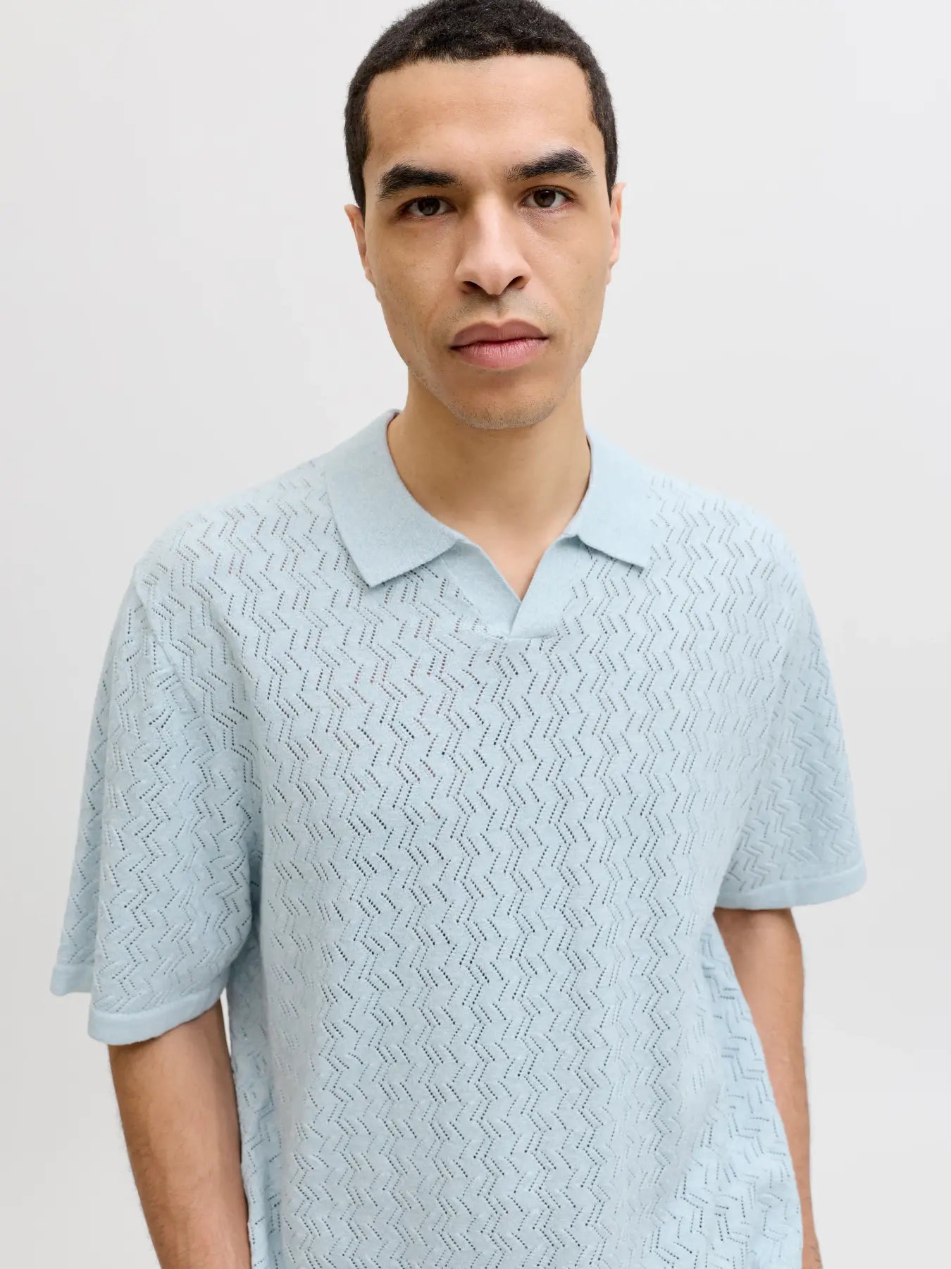 Polo Tyler knit split