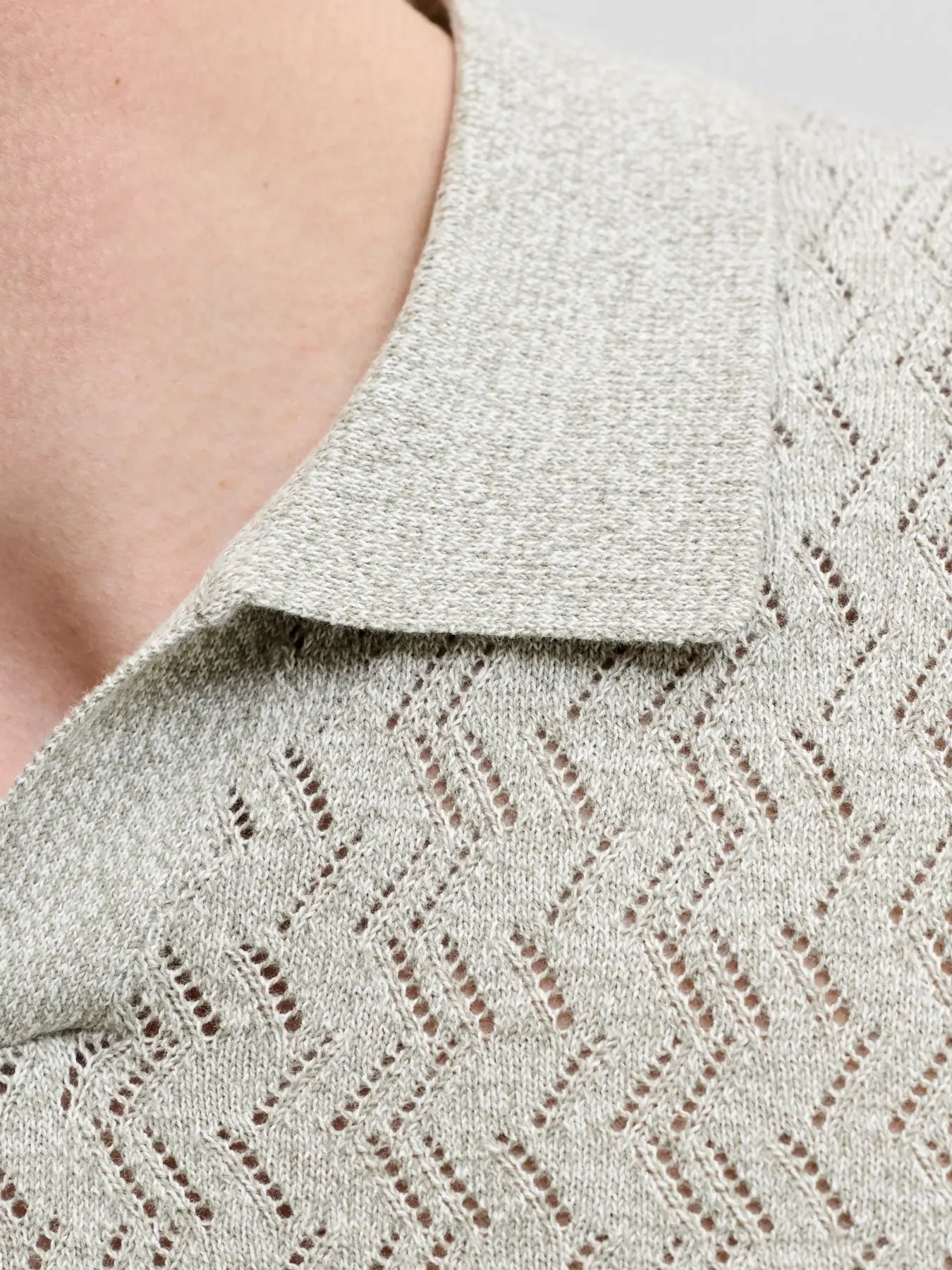 Polo Tyler knit split