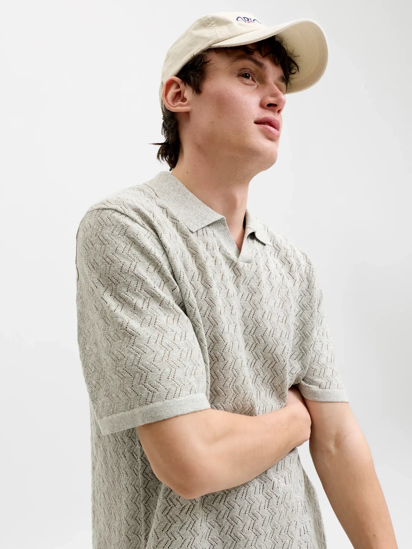 Polo Tyler knit split