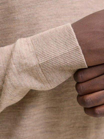 Merino knit polo