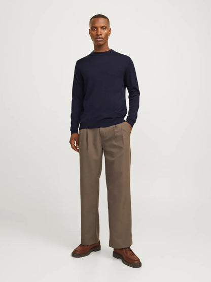 Tröja Milano stitch knit crew neck