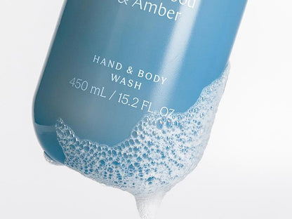 Hand & body wash - Sandalwood & Amber