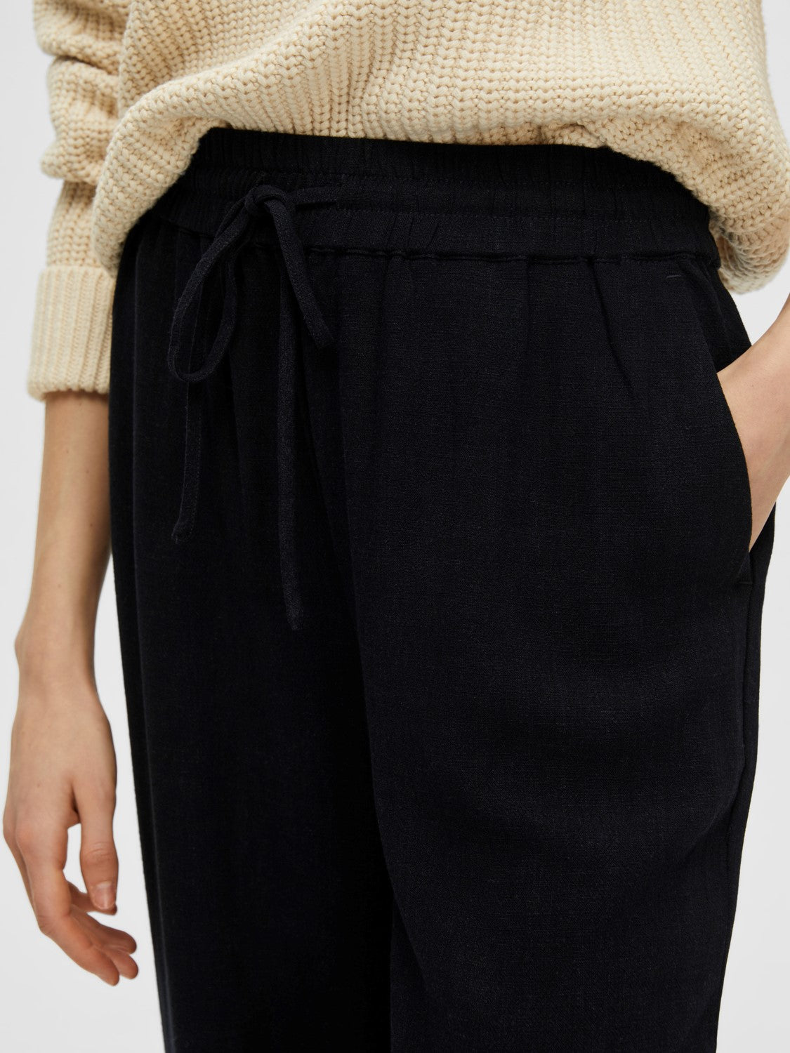 Byxa Viva-Gulia long linen