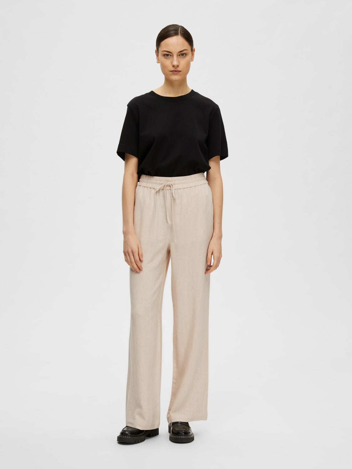 Byxa Viva-Gulia long linen