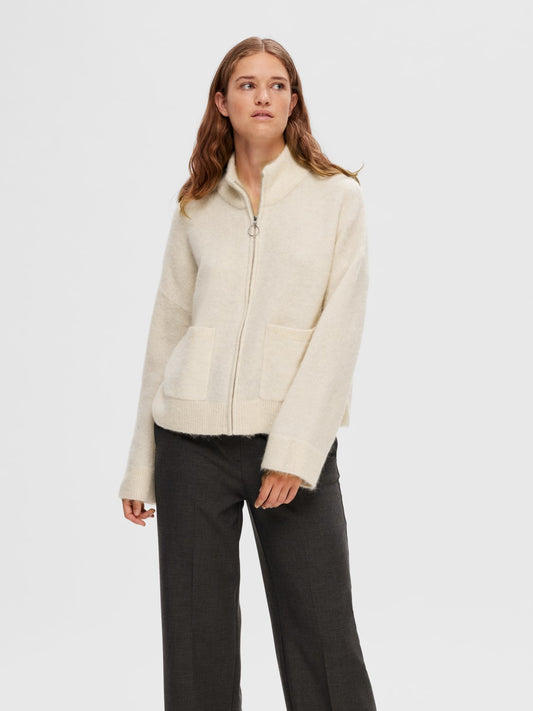 Cardigan Sia Ras knit zipper