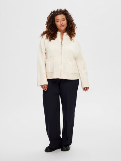 Cardigan Sia Ras knit zipper