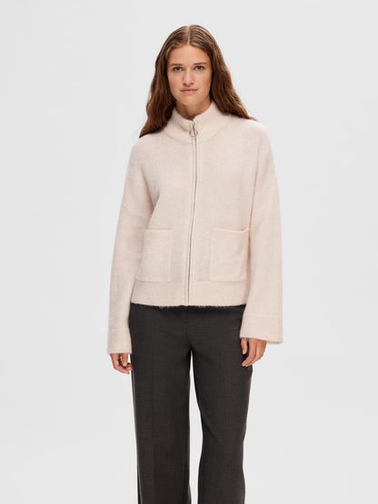 Cardigan Sia Ras knit zipper