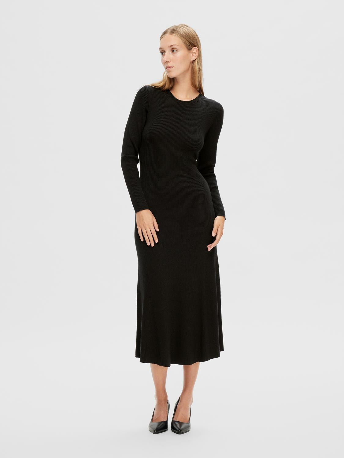 Klänning Lura Lurex, black