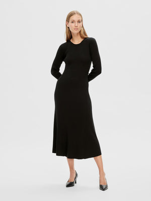 Klänning Lura Lurex, black