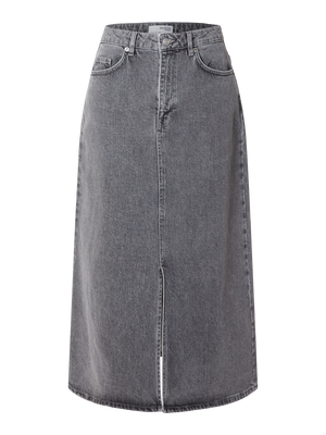 Jeanskjol Krista-Gerda, light grey denim