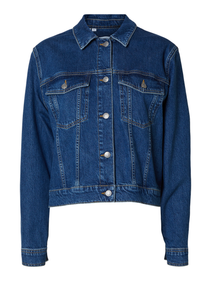 Jeansjacka Cena, medium blue denim