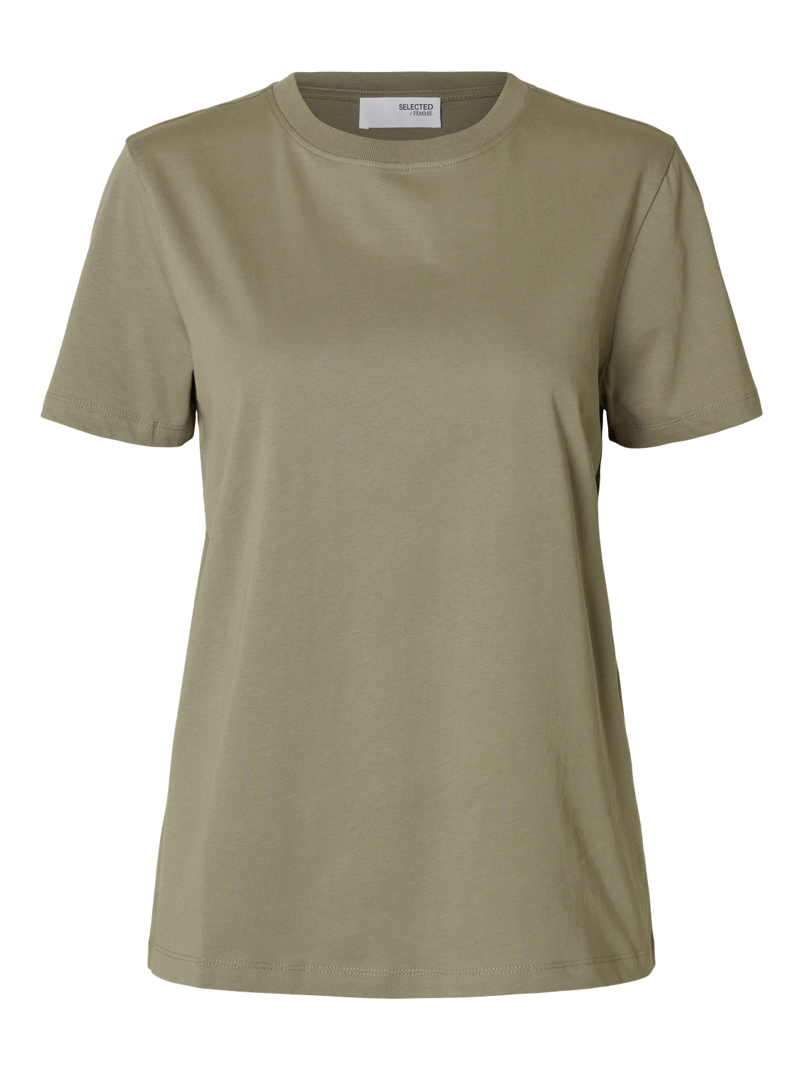 T-shirt Essential o-neck, kalamata