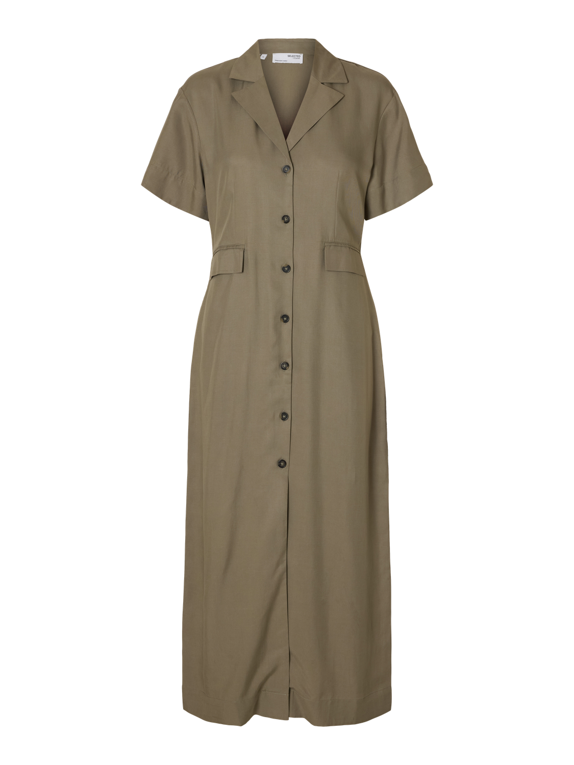 Klänning Natuk ankle, vetiver