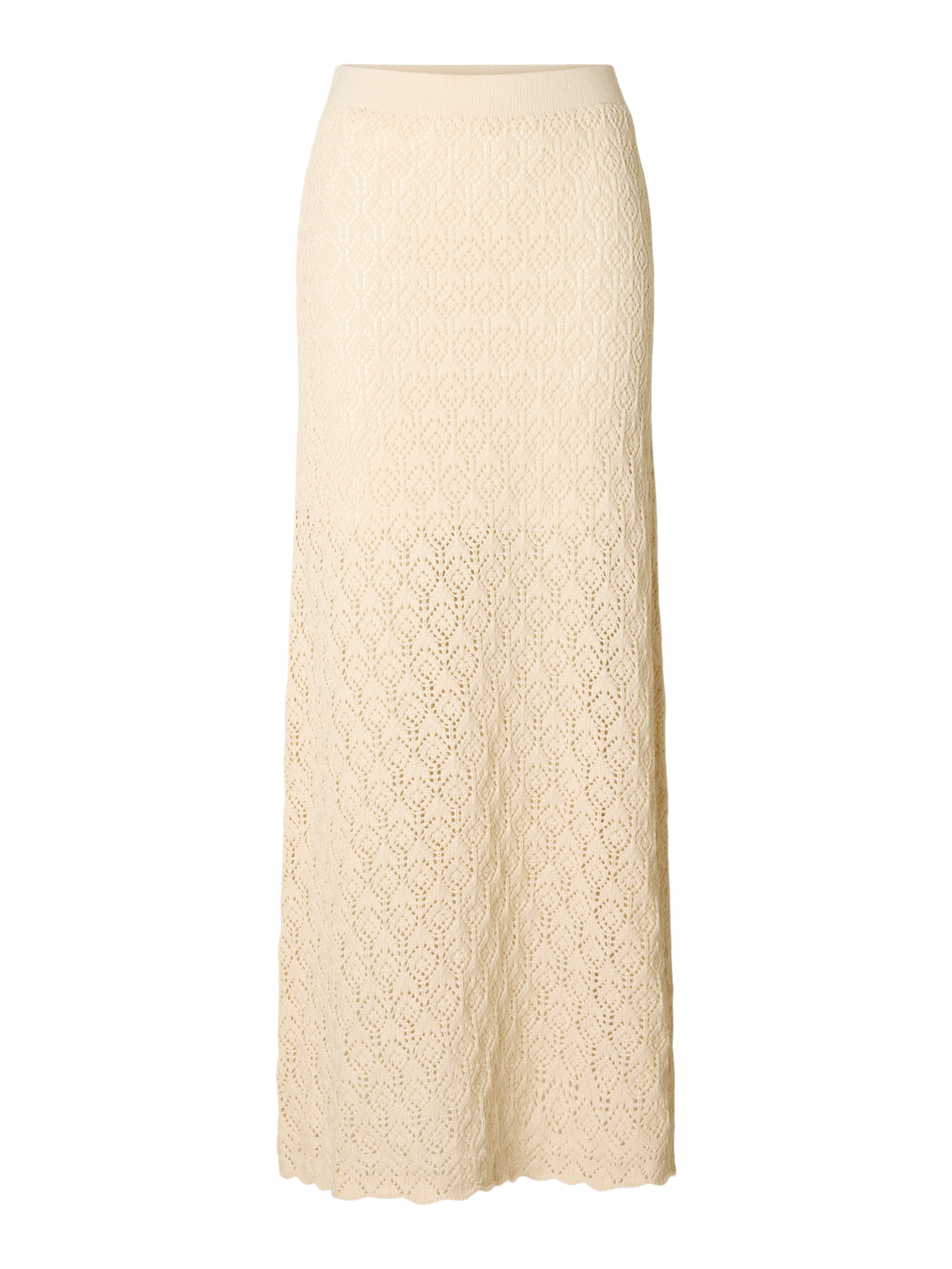 Kjol Niva HW knit, birch