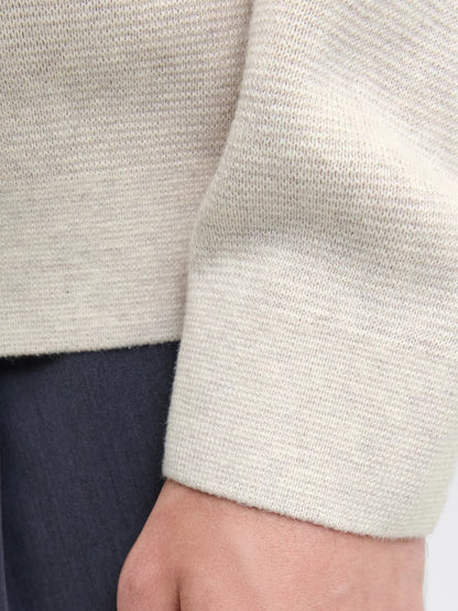 Tröja Milano stitch knit crew neck