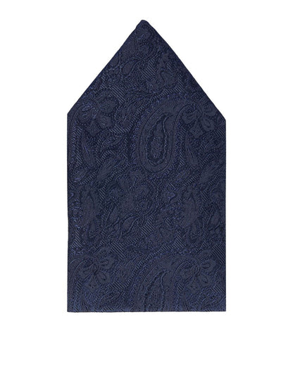 Bröstnäsduk, navy blazer/paisley