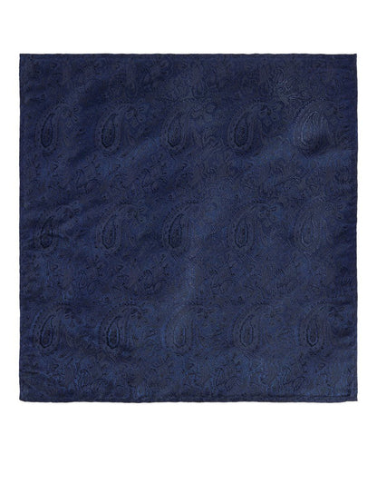 Bröstnäsduk, navy blazer/paisley