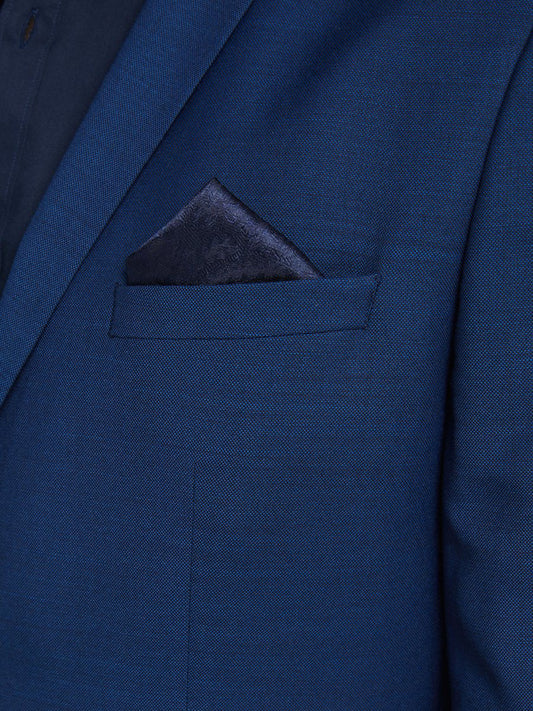 Bröstnäsduk, navy blazer/paisley