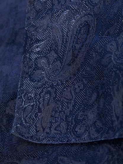 Bröstnäsduk, navy blazer/paisley