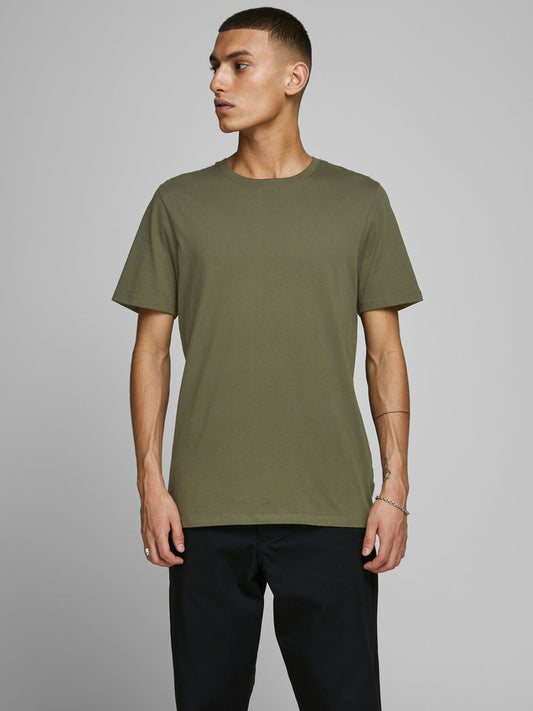 T-shirt Organic basic, olive night