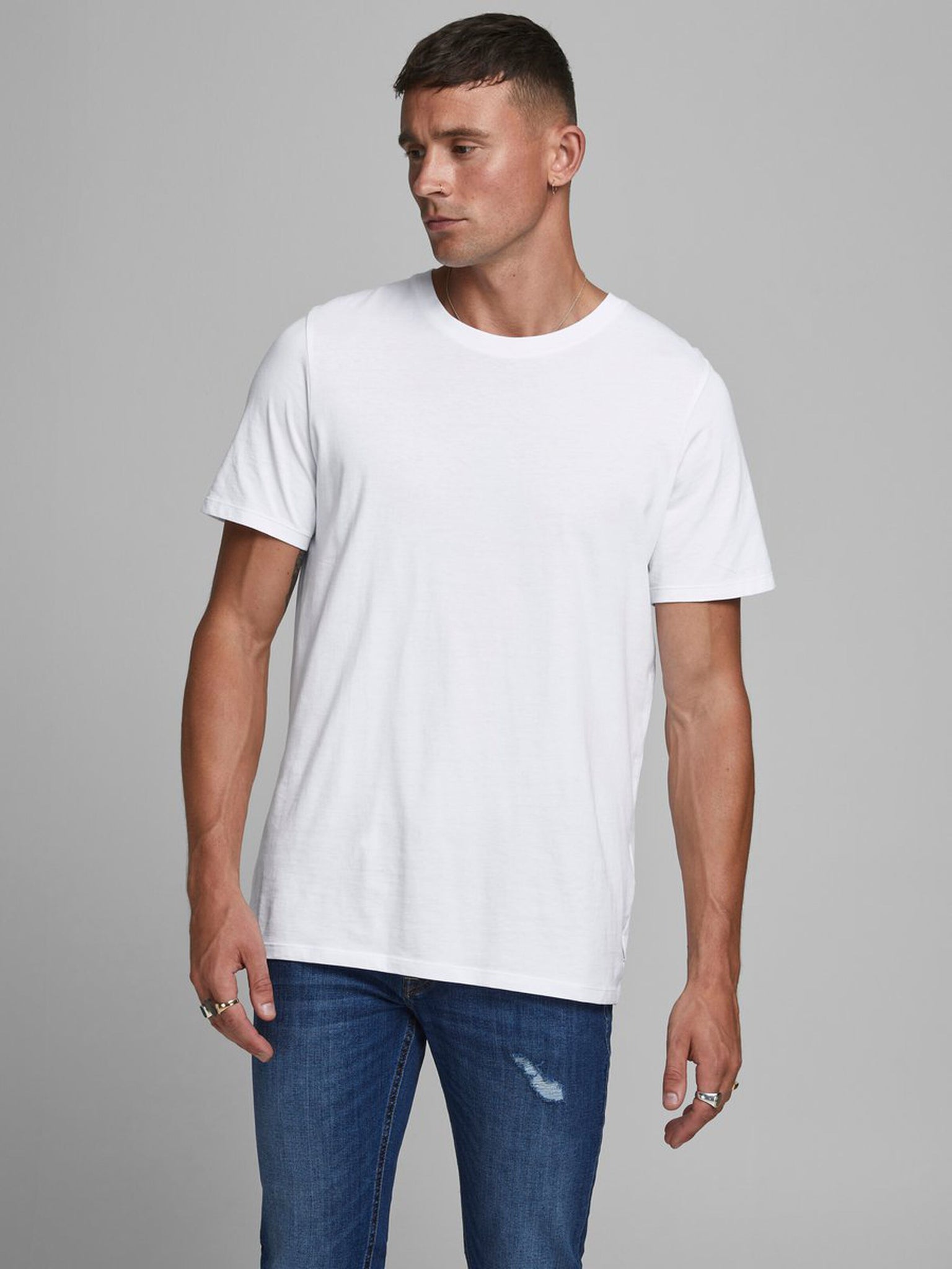 T-shirt Organic basic, white