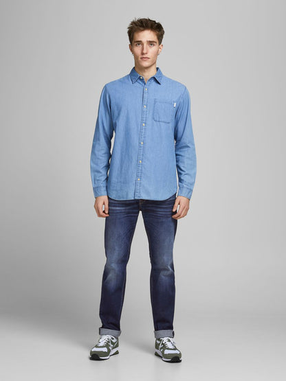 Jeans Clark original 278, blue denim