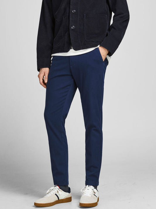 Chinos Ollie Jagger, navy blazer