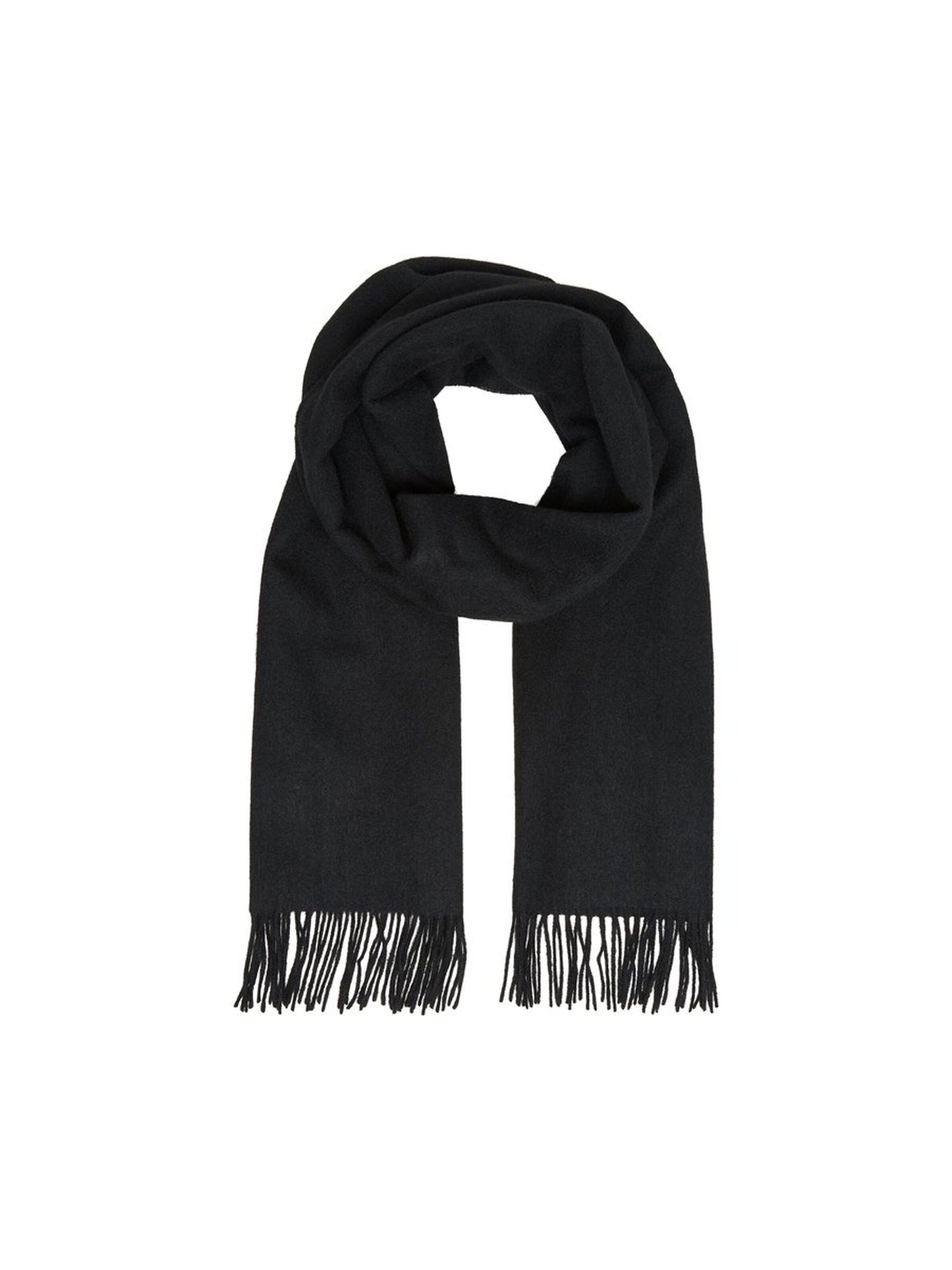 Halsduk Time wool, black