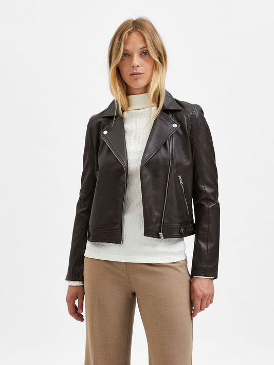 Läderjacka Katie, black