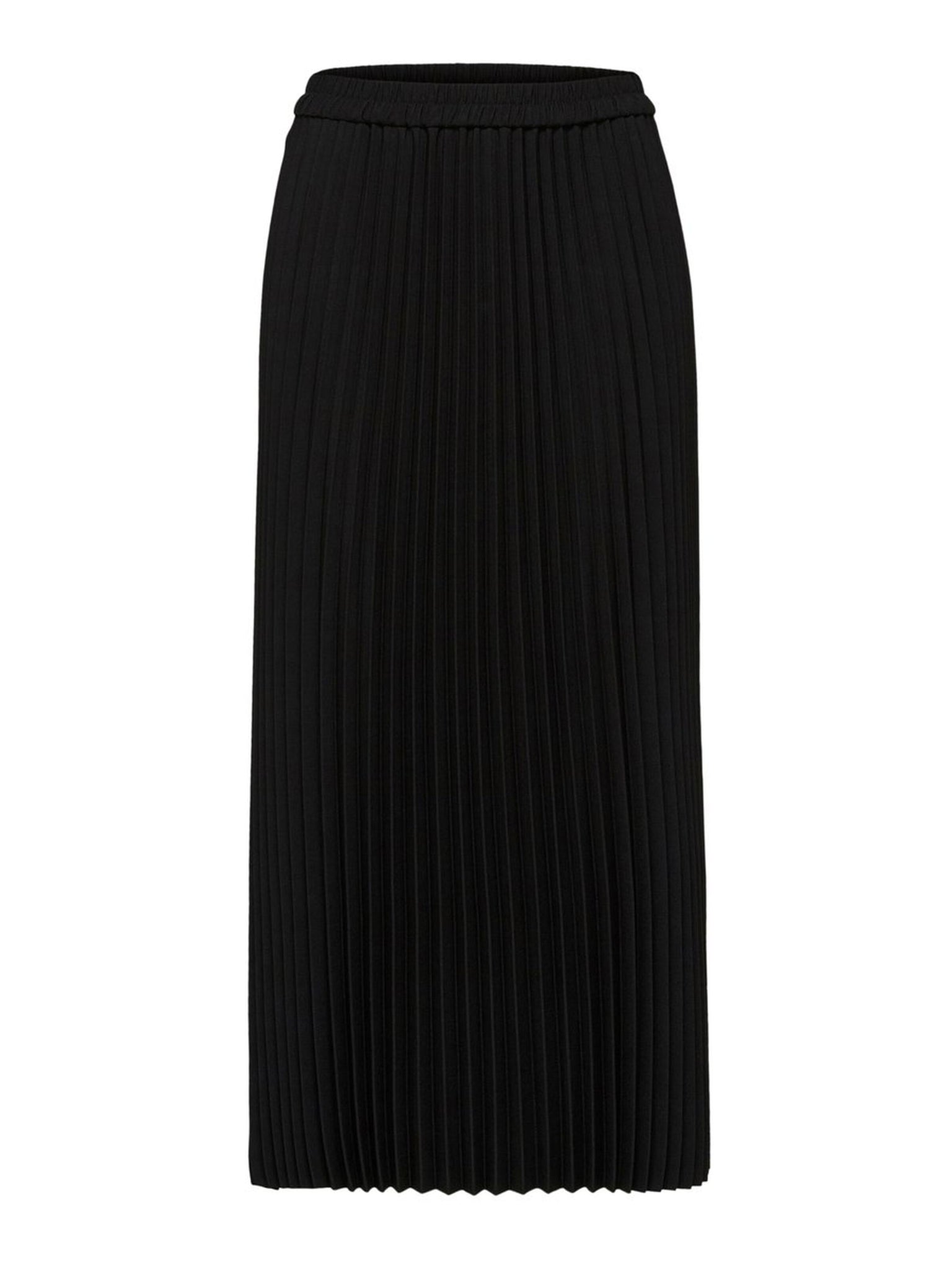 Plisserad kjol Alexis, black