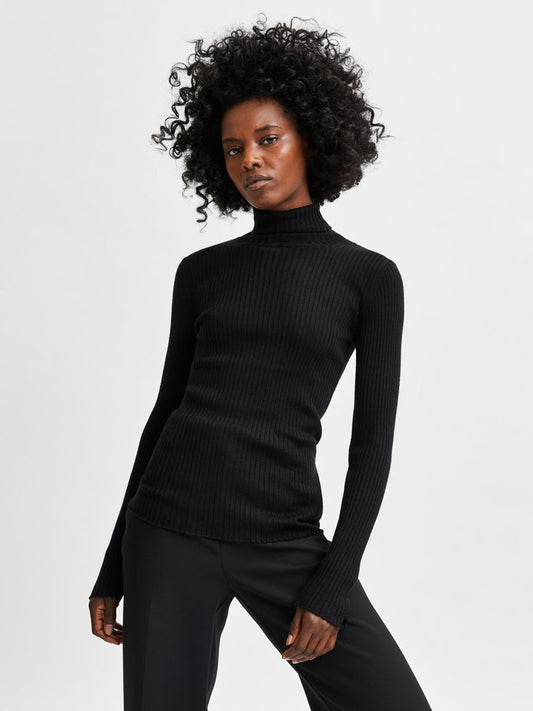 Polotröja Costina, black