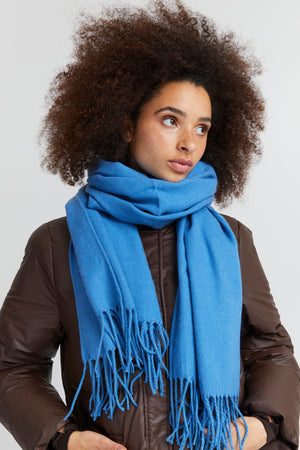 Scarf Ivalu, french blue