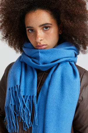 Scarf Ivalu, french blue