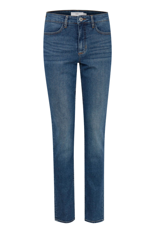 Jeans Twiggy Raven long, medium blue