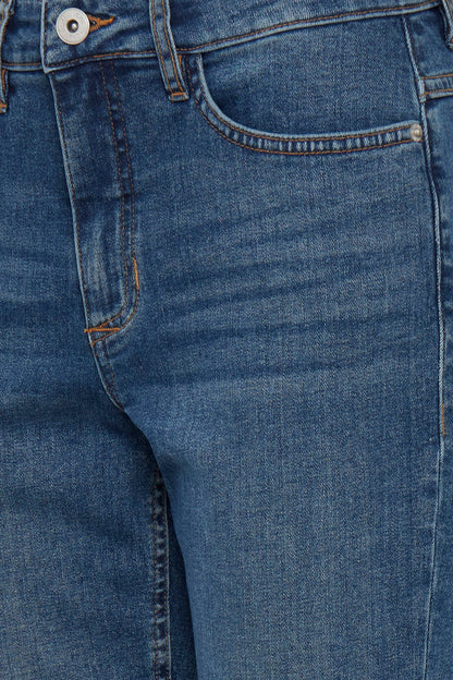Jeans Twiggy Raven long, medium blue